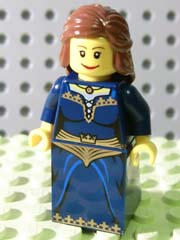 LEGO Minifigure-Fantasy Era - Crown Princess (Maiden 7093)-Castle / Fantasy Era-CAS333-Creative Brick Builders